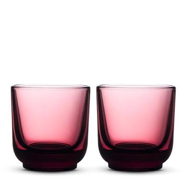 Imagem de Fellow Pirch Copos de Cappuccino 185 g Copos Artesanais, Conjunto de 2, Copos de Café Seguro para Lava-Louças para Leite e Bebidas Expresso – Granada