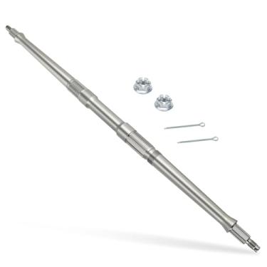 Imagem de M MATI Eixo traseiro e porcas para Yamaha YFZ450 2006-2013 5D3-25381-00-00 5TG-25381-10-00