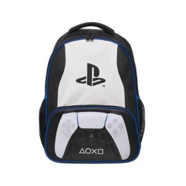 Imagem de Mochila de Costas Pacific Playstation Pulse Preto e Branco-Masculino