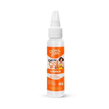 Imagem de Corante Alimentício em Gel Laranja DecorGel 25g Dona Jura