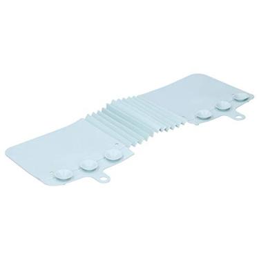 Imagem de Phefop Protetor de Respingos de Pia Dobrável, Material TPR, Respingos Anti-água, Acessório de Cozinha de 16,7 X 6,7 pol. (Azul claro)