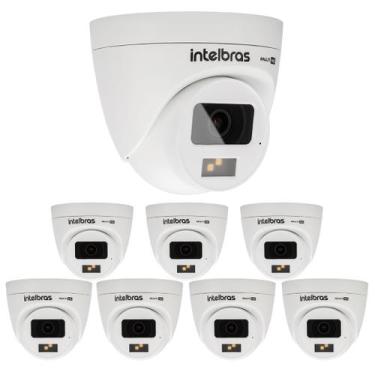 Imagem de Kit 8 Câmeras Multi HD 2 Megapixels 20m VHD 1220 D FULL COLOR G8 Intel
