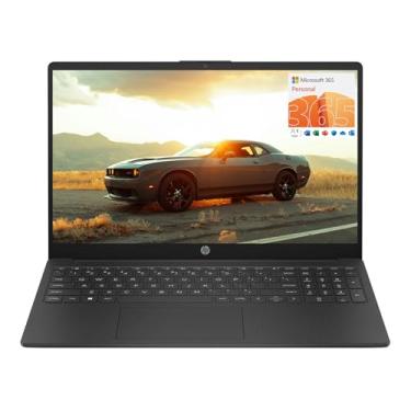 Imagem de HP Laptop Portátil De 15,6" (Inclui 1 Ano De Microsoft 365), Tela Hd, Processador Intel Quad-Core N200, 8 Gb De Ram, 128 Gb De Armazenamento, Wi-Fi 6, Webcam, Hdmi, Teclado Numérico, Windows 11 Hom