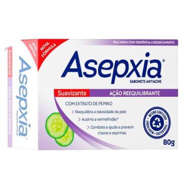 Imagem de Sabonete Adstringente Cremoso 80g - Asepxia, 80g