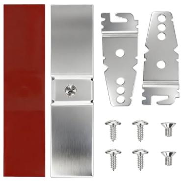 Imagem de BigHead 8269145 Kit de suporte de montagem para lava-louças de bancada de granito - 2 conjuntos de garras de granito com parafusos, compatíveis com Whirlpool Kenmore KitchenAid, substitui WP8269145
