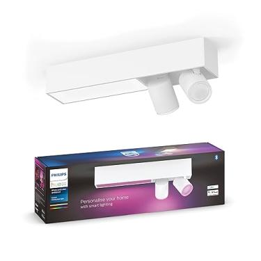 Imagem de Philips Hue Luz de teto LED inteligente White and Color Ambiance Centris - Inclui (1) luz que muda de cor branca com 2 holofotes ajustáveis individualmente - Funciona com voz