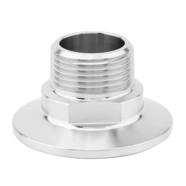 Imagem de CLAHJQX Adaptador macho NPT de 1,5 polegadas para NPT macho de 3/10.2 cm, encaixe sanitário de aço inoxidável 304 para sistemas de cervejaria, laticínios, bebidas e fermentação caseira