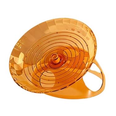 Imagem de Generic Roda de Exercícios para Hamster, Brinquedo Decorativo e Enriquecedor para Gaiola, Suprimentos para Animais de Estimação, Disco Giratório Redondo e, Laranja
