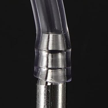 Imagem de Ymiko Difusor de Oxigênio para Aquário Em Forma de U, Atomizador de CO2 de 7 Cm, Refinador de Ar de Aço Inoxidável Com Acabamento Espelhado para Tanques de Peixes (Espelho inox versão regular 35cm)