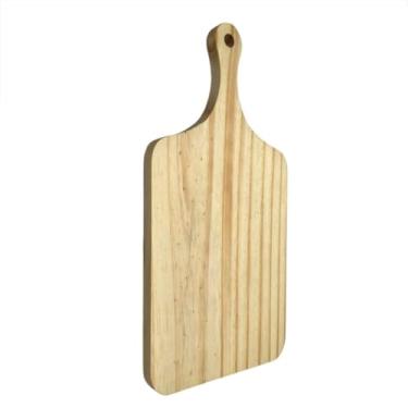 Imagem de Kit 2 Tábua Corte Bambu Multiuso 14x32cm Sustentável - Churrasco Carnes Frutas Higiênica Sem Manchas, Macia Facas Fácil Limpeza