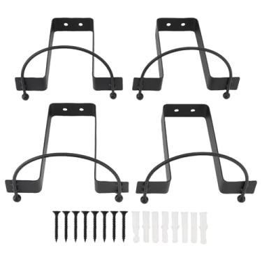 Imagem de Rack de chapéu de cowboy, montagem na parede, aço carbono rústico, economiza espaço, cabide de chapéu, organizador para decoração de casa, estilo ocidental, durável, suporte de