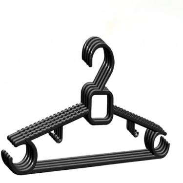 Imagem de Cabides Preto Adulto Resistente(70 Unidades)