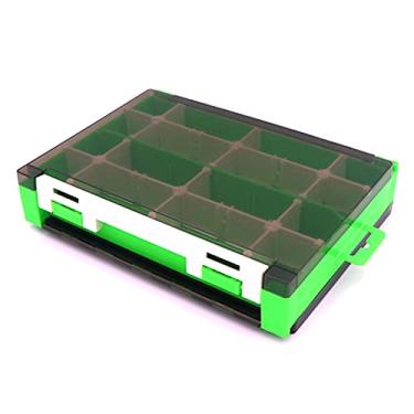 Imagem de Estojo de Armazenamento para Pesca com Lados Caixa Isca Organizador Iscas Container Equipamento