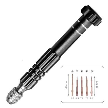 Imagem de Conjunto de chaves de fenda multifuncionais 5 em 1, pequeno bolso magnético de precisão, mini conjunto de chaves de fenda para óculos, relógio, smartphone, tablet, kit de ferramentas de reparo de