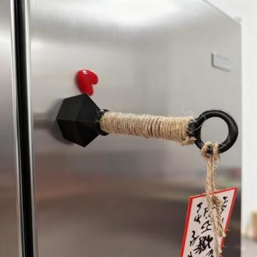 Imagem de Conjunto de três adesivos de geladeira 2025 Ímãs de geladeira magnético criativo ímã de geladeira decoração de dardos