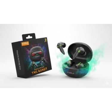 Imagem de Fone de Ouvido Gamer A’Gold FN-B48 TWS Bluetooth 5.4 | Baixa Latência Zero Delay | Microfone HD e Cancelamento de Ruído IA | Bateria 8h com Estojo LED Robótico | Som Imersivo para Jogos e Música