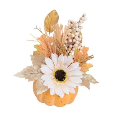 Imagem de Sclmgo Decoração de Halloween com Abóboras Artificiais: Centros de Mesa Resistentes E Fáceis para Mesa, Lareira, Cozinha E Prateleira, Style a, Tamanho real