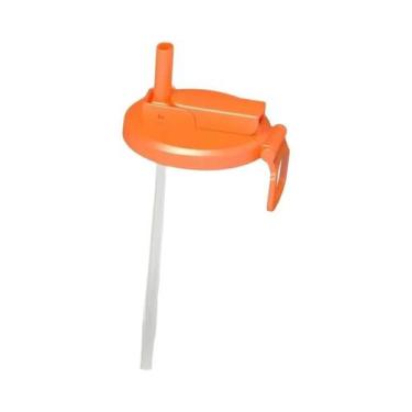 Imagem de Tampa De Silicone Reutilizável Para Latas De Refrigerante Com Canudo P