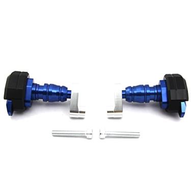 Imagem de Arashi No Cut Motor Frame Sliders Crash Pads Protector para Yamaha YZF R3 R25 2014-2016, acessórios de motocicleta peças azul