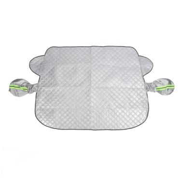 Imagem de Capa de carro inverno neve gelo capa universal pára-brisas protetor de geada cobre