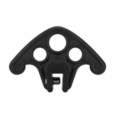 Imagem de Pacote com 50 protetores de neve para telhados de metal, protetor de gelo de plástico para telhados de metal com costura em pé, impede que a neve do telhado se quebre (inclui parafusos de fixação)