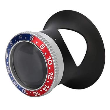 Imagem de Cryfokt 15x Lupa de Plástico para Relógio, Lupa de Reparo, Ferramenta Conveniente para Relojoeiros