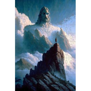 Imagem de Quebra-cabeça Decorativo Pai Nosso Arte Sacra 150 peças - Coleção TEA
