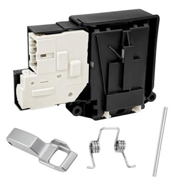 Imagem de EBF61315802 MFG63099101 Conjunto de interruptor de fechadura de porta de arruela compatível com LG Kenmore máquina de lavar arruela fechadura de porta substituir EAP7792232 EBF62534401 WM3770HVA