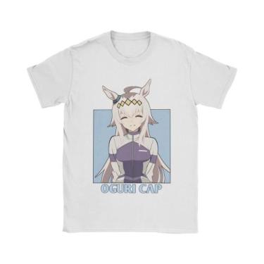 Imagem de Camisetas Unissex De Algodão Com Gola Redonda E Manga Curta Kawaii Ani