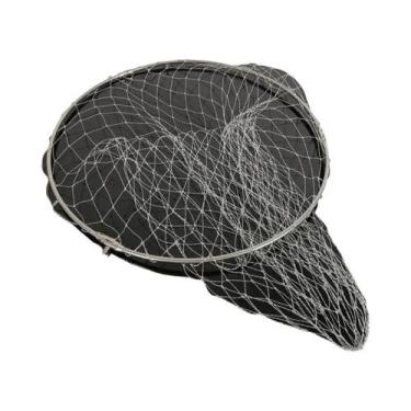 Imagem de Rede De Pesca Ultra Leve De 40cm 50cm Em Liga De Titânio, Acessório De