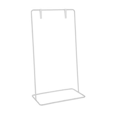 Imagem de harayaa Suporte para placa de boas-vindas de casamento: moderno, prático e decorativo, e estável para cartazes de casamento, Branco