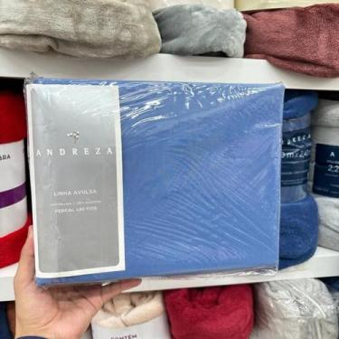 Imagem de Lençol Avulso King C/Elástico 180 Fios Premier Andreza - Chumbo - ANDR