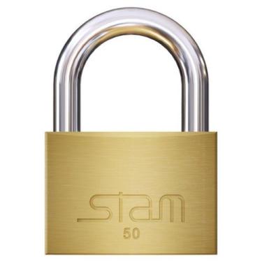 Imagem de Cadeado 50 Mm Latao Macico Stam