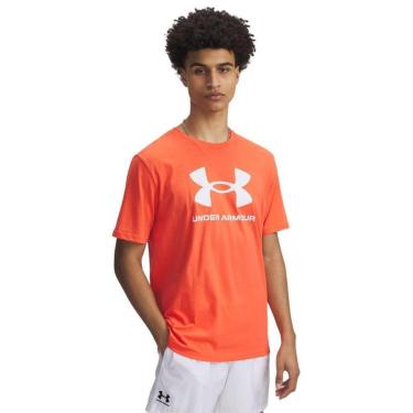 Imagem de Camiseta Sportstyle Under Armour Logo Update Masculina P Vermelho-Masculino