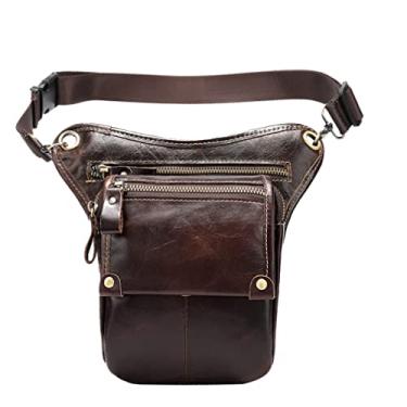 Imagem de Bolsa tiracolo masculina Bolsa de cintura para corrida Bolsa de armazenamento multifuncional Bolsa de cintura multifuncional Pacote de pendurar para caminhada Mochila de armazenamento para amigos Home