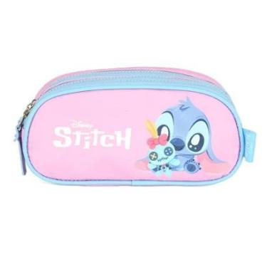 Imagem de ESTOJO LUXCEL ZIPER TRIPLO INFANTIL STITCH ET50045SC-Feminino