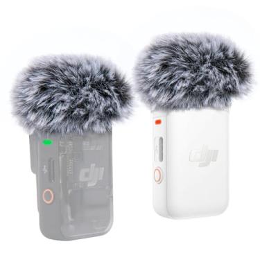 Imagem de Para DJI Mic 2 Pop Filter - DJI Osmo Pocket 3, capa de microfone sem fio DJI para uso externo, redução de ruído, capas de microfone aplicáveis ao DJI Wireless Mic 2, DJI Osmo Pocket 3 Creator Combo (2