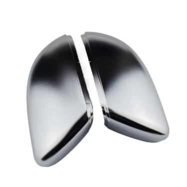 Imagem de Compatível com vw golf 6 mk6 touran fosco cromo espelho capa prata espelho retrovisor lateral habitação