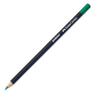 Imagem de Faber-Castell Lápis de cor Goldfaber Creative Studio, (163), verde ftalo-claro, lápis único, para arte, artesanato, desenho, esboços, casa, escola, universidade, colorir