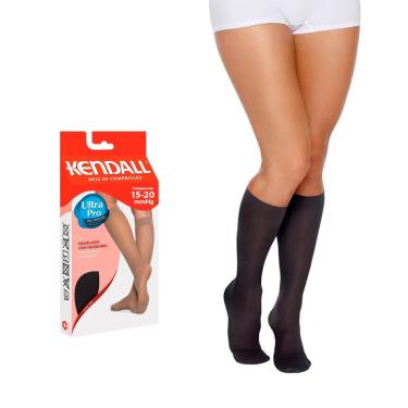 Imagem de Meia 3/4 Média Compressão, Kendall, Feminino, Mel, P