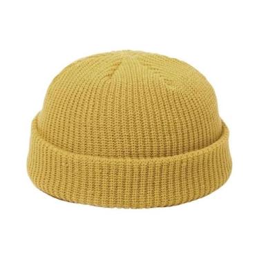 Imagem de Gorro De Lã Tricotado Para Homens E Mulheres, Estilo Moderno E Quente 