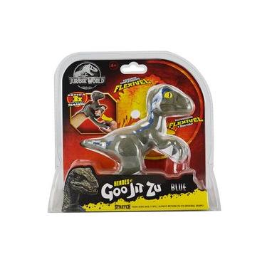 Imagem de Boneco Elástico Estica Jurassic World Blue - Goo Jit Zu