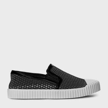 Imagem de Tênis Carrano Kicks Slip On Tela Preto - 344018D-Feminino