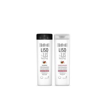 Imagem de Shampoo e condicionador liso lis in capicilin
