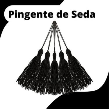 Imagem de Pingente De Seda Tassel - 7.0 cm - 10/50/100 unidades - Enfeite Decora