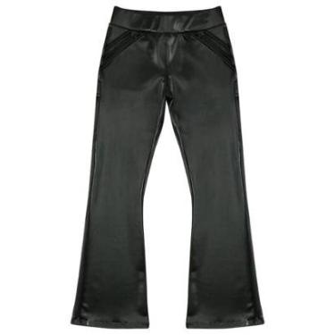Imagem de Calça Infantil Look Jeans Flare Feminina-Feminino