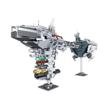 Imagem de Blocos De Montar Nebula Medical Corvette Frigate, Série De Filmes, Kit