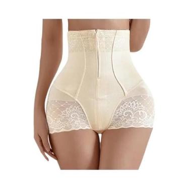 Imagem de Leggings Modeladoras De Cintura Alta Com Zíper E Controle De Abdômen, 