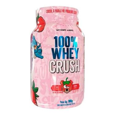 Imagem de 100% whey crush concentrada 900g strawbear under labz
