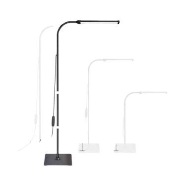 Imagem de Luminária De Chão LED Ajustável Com Haste Flexível E Intensidade Regul